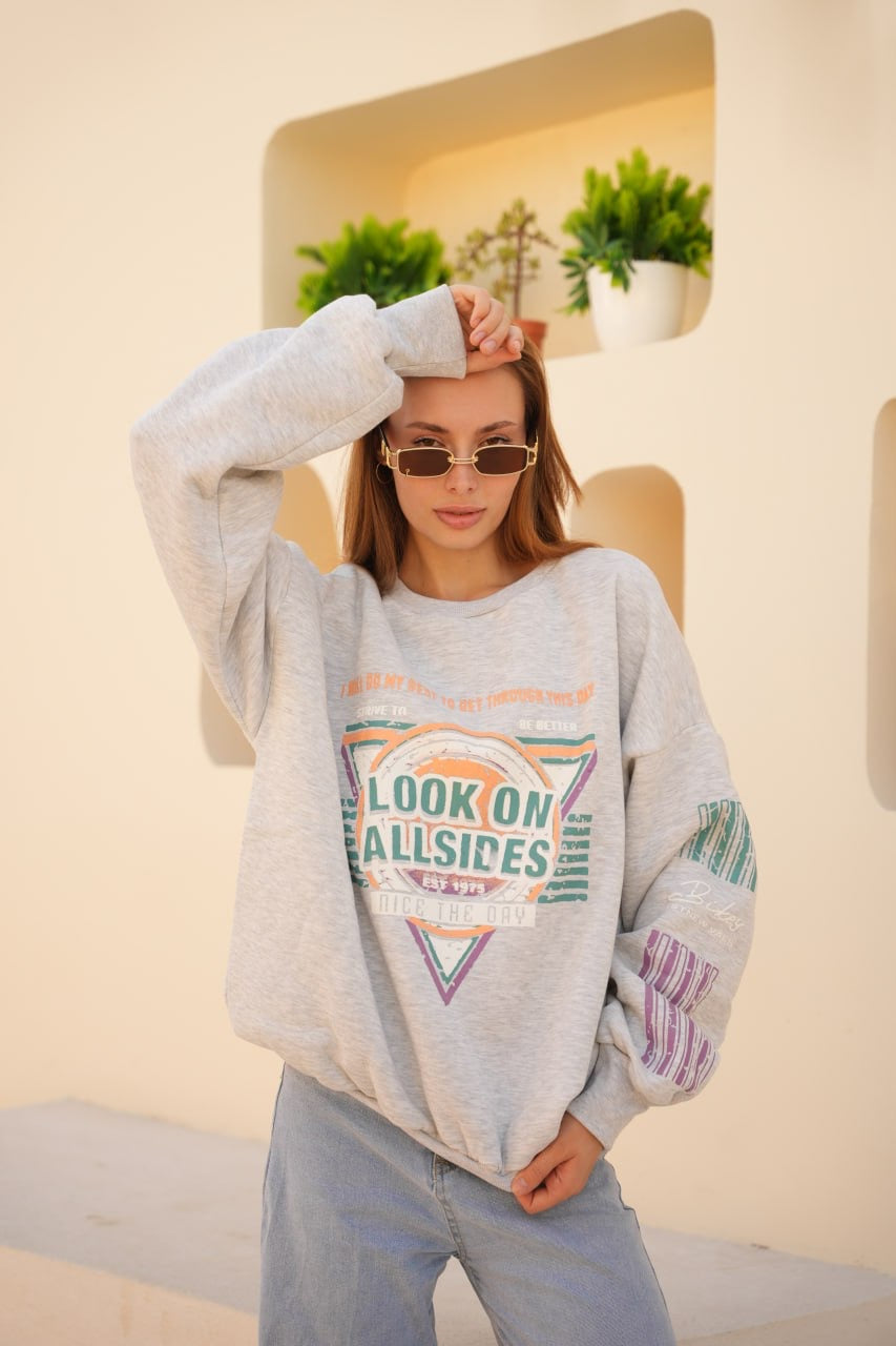 Printed Hoodie