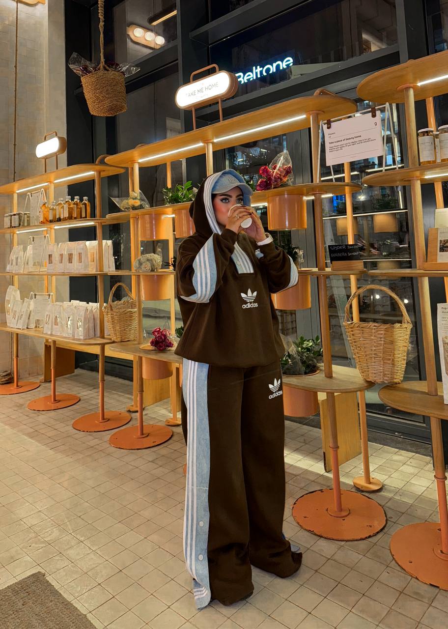 Melton and Jeans Suit