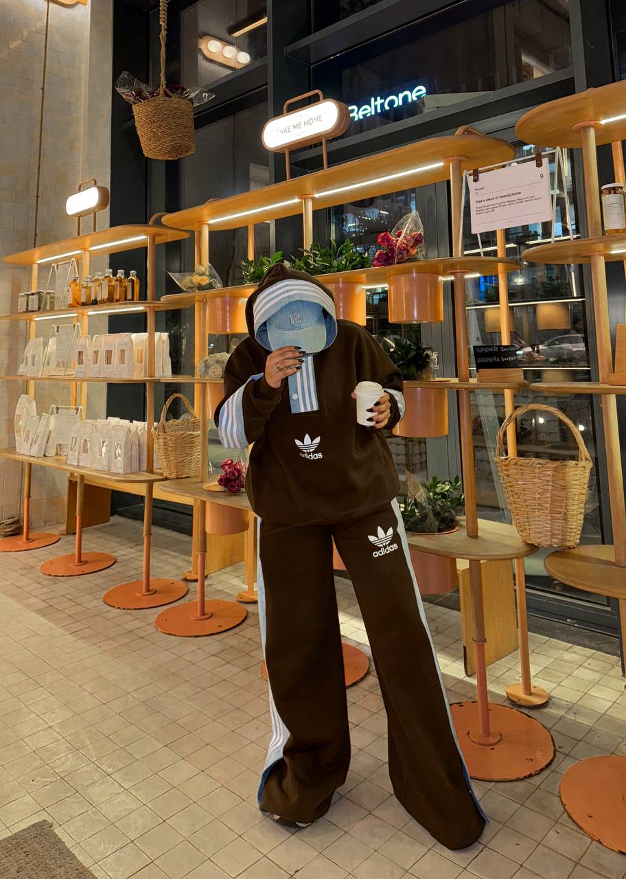 Melton and Jeans Suit