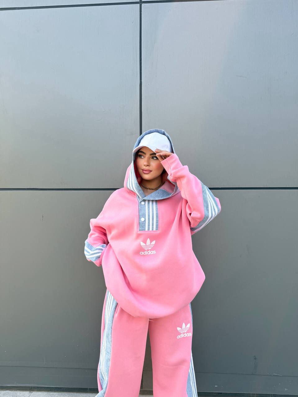 Melton and Jeans Suit