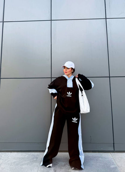 Melton and Jeans Suit