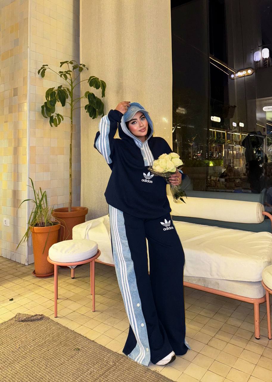 Melton and Jeans Suit