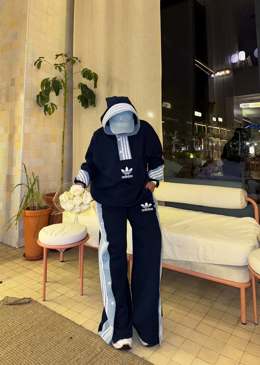 Melton and Jeans Suit