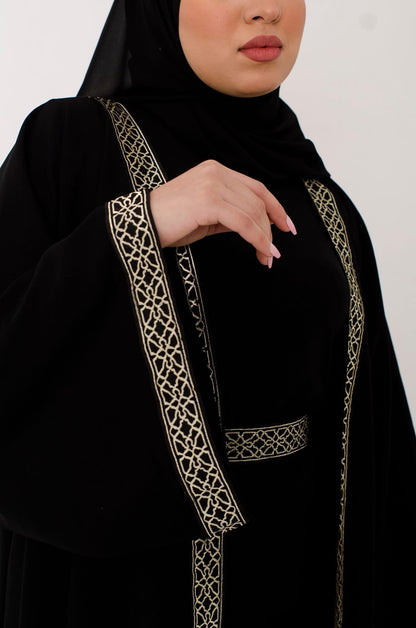 Kaftan with Islamic tape