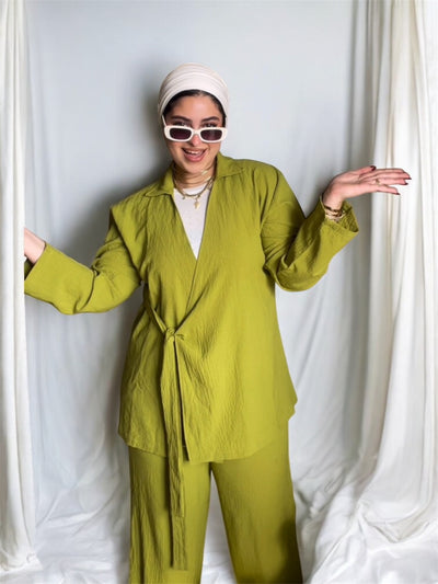 suit crinkle  linen