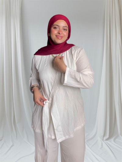 suit crinkle  linen